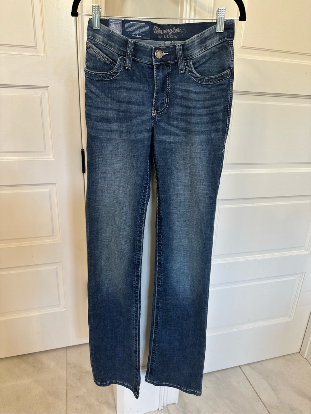 Wrangler Jeans Willow Ultimate Riding Jean Bootcut Womens Size 1x36 Long